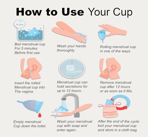 Ggadgets Menstrual Cup for Women with Pouch | Ultra Soft Odour & Rash Free | No Leakage Ggadgets Au supplements