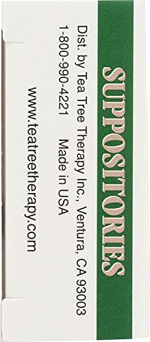 Tea Tree Suppository - 6 suppositories Tea Tree Therapy Au supplements