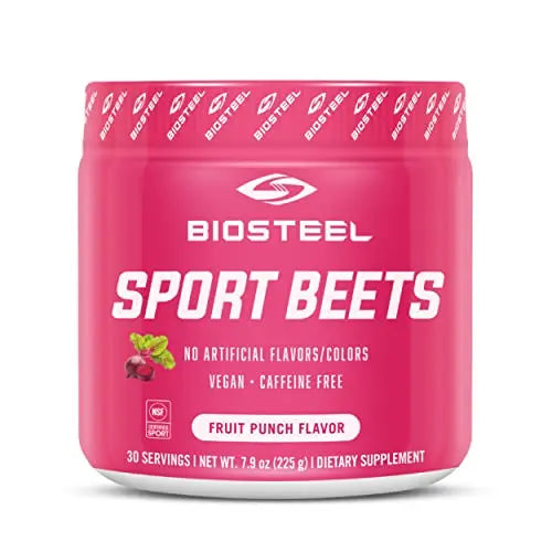 BioSteel Sports Beets Pre-Workout Powder, Non-GMO Formula, Fruit Punch, 30 Servings BioSteel SportsAU supplements