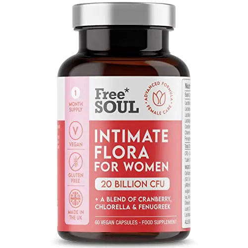 Probiotics for Women - Comprehensive Bio Cultures for Women's Intimate Flora, 20 Billion Free SoulAU supplements