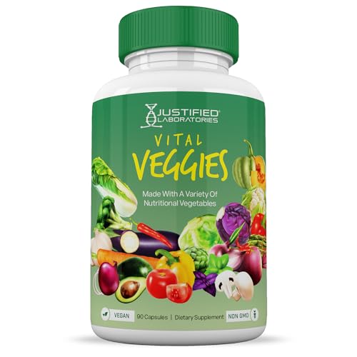 (4 Pack) Vital Fruits and Veggies Supplement Whole Food Red & Green Superfoods Justified Laboratories Au supplements