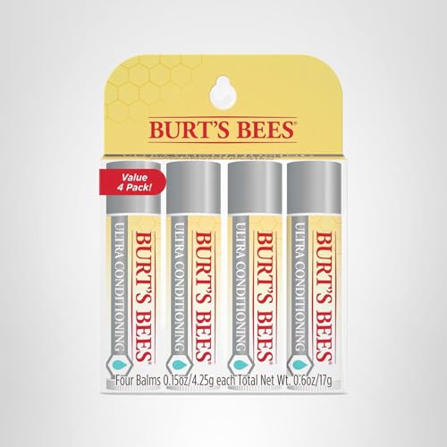 Burt's Bees Easter Basket Stuffers, Balm Bouquet Lip Balm Set, Original Beeswax, Vanilla Bean, Cucumber Mint, Coconut & Pear Pack, Natural Origin Lip Treatment, 4 Tubes, 0.15 oz. Burt's Bees Au supplements