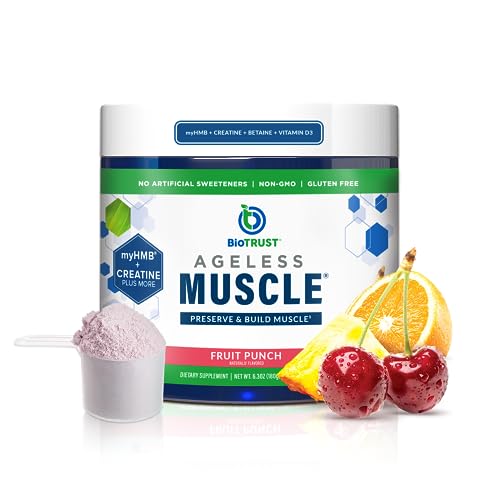 BioTrust Ageless Muscle Builder - Micronized Creatine Monohydrate Powder with HMB BioTrustAU supplements