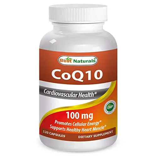Best Naturals COQ10 100 mg 120 Capsules Best NaturalsAU supplements