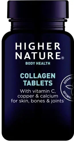 Higher Nature Collagen, High Strength - Pack of 180 (Packaging May Vary) HIGHER NATURE uk supplements