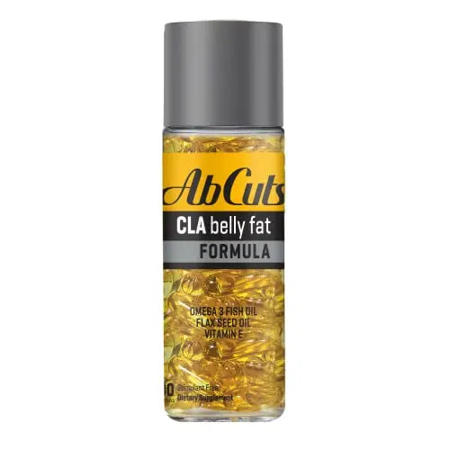 Ab Cuts CLA Belly Fat Formula - 80 Easy-to-Swallow Softgels - Omega 3 Fish Oil, Flaxseed AbCutsAU supplements