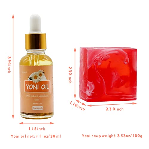 Yoni Soap Bar Yoni Oil Set Of 3, Vaginal Wash Eliminates Odor Ph Balance for Women, Feminine Wash tovaginsh Au supplements