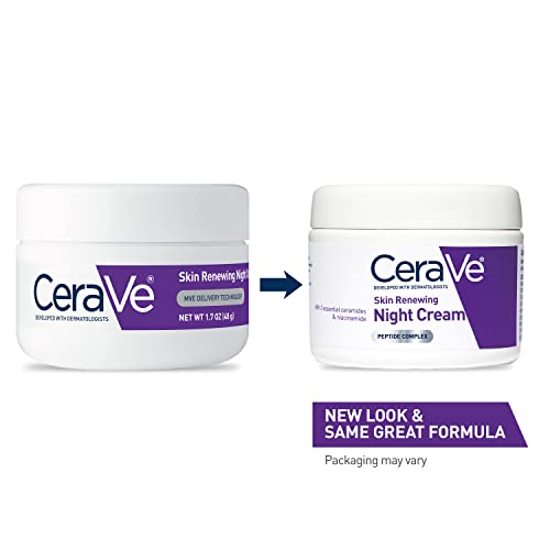 CeraVe Skin Renewing Night Cream | Niacinamide, Peptide Complex CeraVe Au supplements