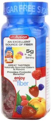 Vitafusion Fiber Well Sugar Free Fiber Supplement, Peach, Strawberry And Blackberry Vitafusion Au supplements