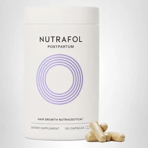 Nutrafol Postpartum Hair Growth Supplements, Clinically Tested for Visibly Thicker Hair and Less Shedding, Breastfeeding-friendly - 1 Month Supply Nutrafol Au supplements