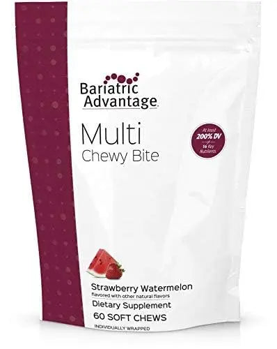 Bariatric Advantage Multi Chewy Bite - Soft Chew Multivitamin for Bariatric Surgery Bariatric Advantage uk supplements