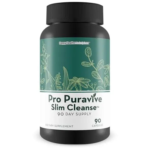 Pro Puravive Slim Cleanse - 90 Day Supply - Our Best Gentle Full Body Detox Cleanse Happy Health MarketplaceAU supplements