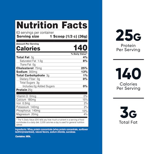 Nutricost Whey Protein Supplement Powder, Vanilla, 5 pounds Nutricost Au supplements
