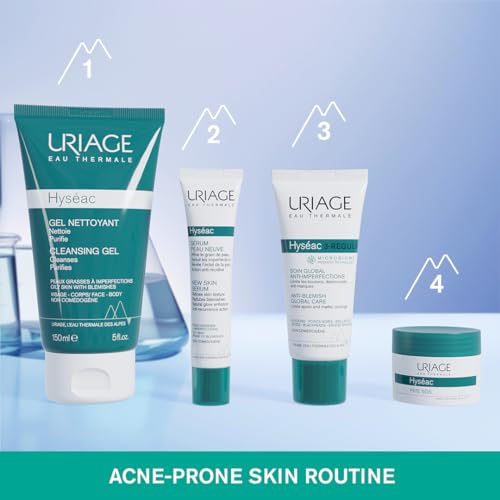 Uriage Hyseac 3-regul+ | Face Moisturizer For Oily Skin Prone To Acne. Pimples, Spots Uriage Au supplements