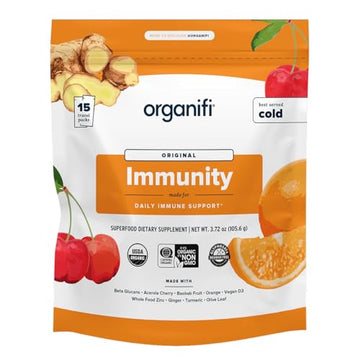 Organifi Immunity - Organic Superfood Immunity Support - 15 Single Serve Packets Organifi Au supplements