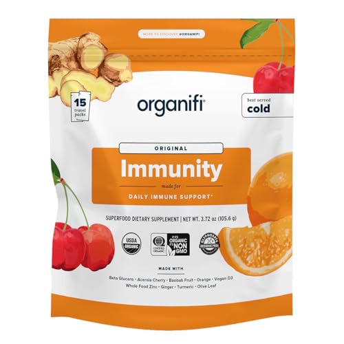 Organifi Immunity - Organic Superfood Immunity Support - 15 Single Serve Packets Organifi Au supplements