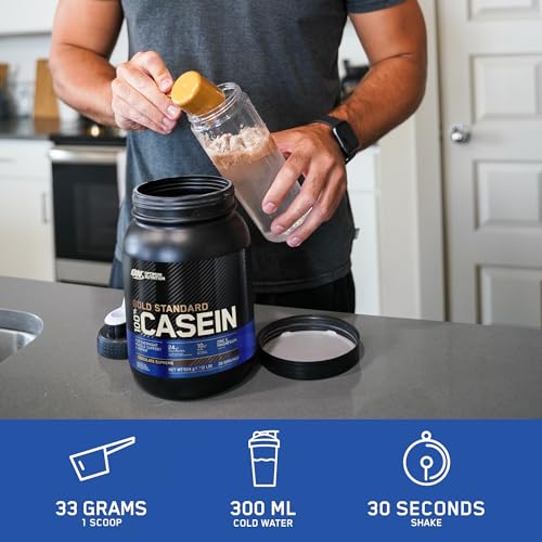 Optimum Nutrition Gold Standard 100% Casein Slow Digesting Protein Powder with Zinc Optimum Nutrition Au supplements