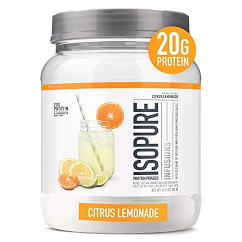 Isopure Protein Powder, Clear Whey Isolate Protein, Post Workout Recovery Drink Mix Isopure Au supplements