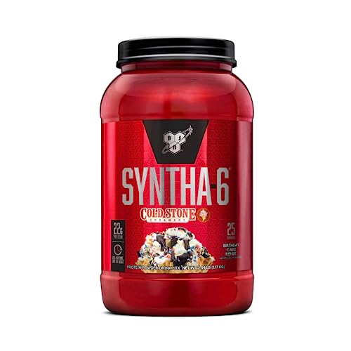 BSN Syntha-6 Whey Protein Powder, Cold Stone Creamery- Birthday Cake Remix Flavor BSN Au supplements