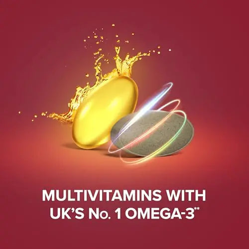 Seven Seas Omega-3 & Multivitamins Man, With B Vitamins and Magnesium, 30-Day Duo Seven Seas uk supplements