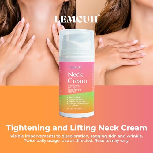 Neck Firming Cream for Women: Neck Cream - Neck Tightening Cream - Neck Creams Lemcuh Au supplements