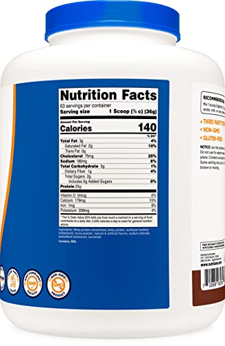 Nutricost Whey Protein Concentrate (Chocolate) 5LBS Nutricost Au supplements