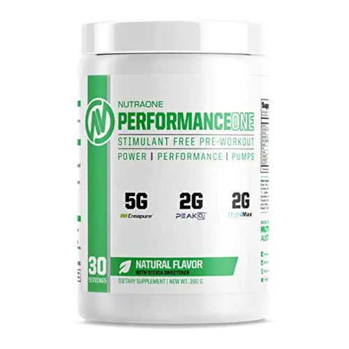 PerformanceOne Best Stimulant-Free Pre Workout Powder by NutraOne for Women and Men NutraOne NutritionAU supplements