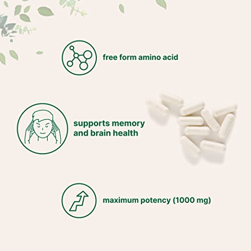 Micro Ingredients Plant Based L Tyrosine Pills, 1000mg Per Serving, 240 Capsules Micro Ingredients Au supplements