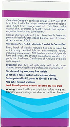 Omega Complete Lemon Nordic Naturals Au supplements
