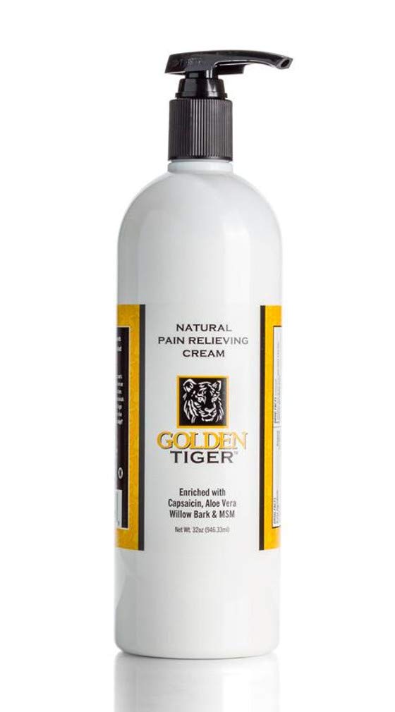 Golden Tiger Pain Relief Cream32oz Pump Golden Tiger Au supplements