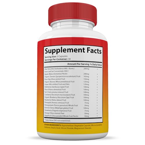 (4 Pack) Vital Fruits and Veggies Supplement Whole Food Red & Green Superfoods Justified Laboratories Au supplements