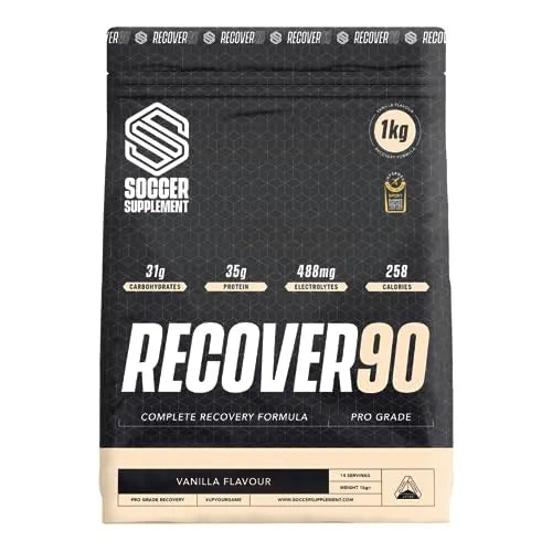 Soccer Supplement - Recover90® Complete Recovery Shake - 31grams of Protein Isolate SOCCER SUPPLEMENTAU supplements