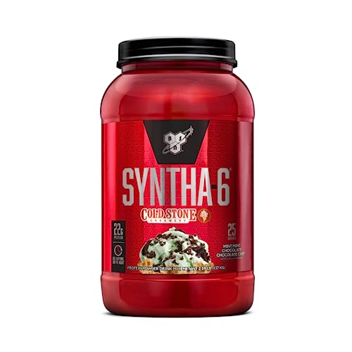 BSN Syntha-6 Whey Protein Powder, Cold Stone Creamery- Mint Mint Chocolate BSN Au supplements