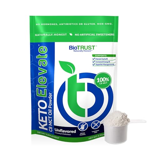 BioTrust Keto Elevate – Pure C8 MCT Oil Powder – Ketogenic Diet Supplement BioTrustAU supplements