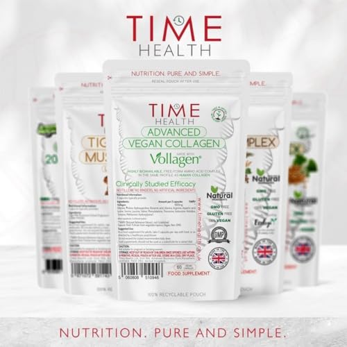 Vollagen® Advanced Vegan Collagen - 18 Amino Acid Complex in Ratio of Collagen Time Health Au supplements