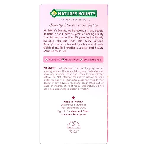 Nature’s Bounty Optimal Solutions Advanced Menopause Relief, Menopause Supplement for Women featuring Siberian Rhubarb, Hotflash Relief, No added Hormones, Drug-Free, 30 Tablets, 30 Total Servings Nature's BountyBuy Supplements Australia