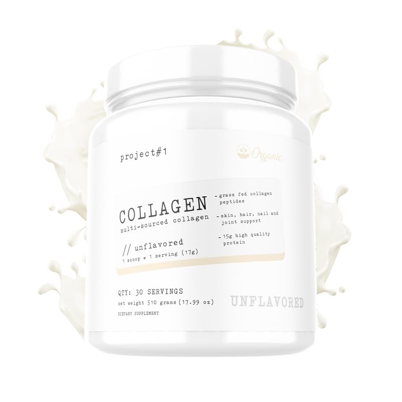 Project #1 Nutrition Multi-Sourced Collagen Powder | Grass-Fed Peptides for Skin, Hair Project #1 Au supplements