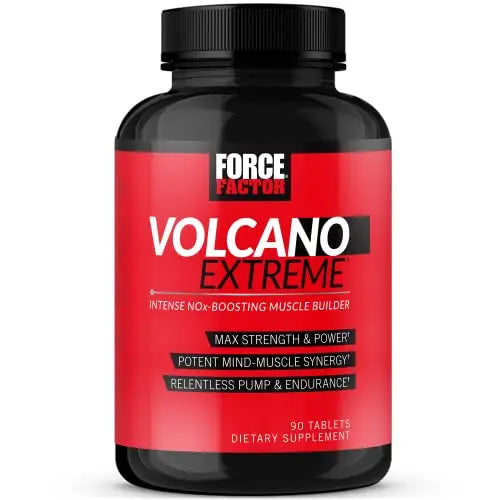 Force Factor Volcano Extreme Pre Workout Nitric Oxide Booster Supplement for Men Force FactorAU supplements