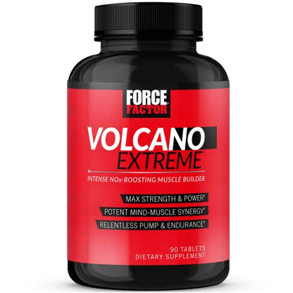 Force Factor Volcano Extreme Pre Workout Nitric Oxide Booster Supplement for Men Force FactorAU supplements