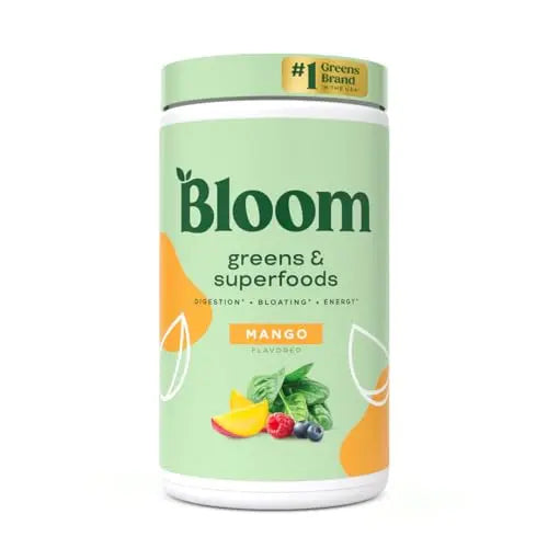 Bloom Nutrition Greens and Superfoods Powder for Digestive Health, Greens Powder Bloom Nutrition uk supplements