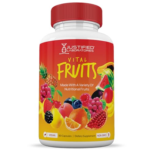 (4 Pack) Vital Fruits and Veggies Supplement Whole Food Red & Green Superfoods Justified Laboratories Au supplements