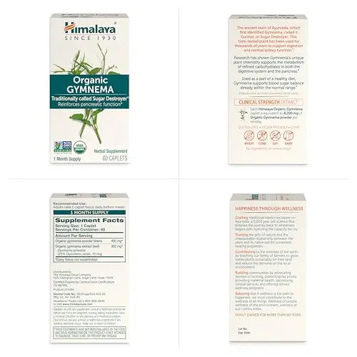 Himalaya Organic Gymnema Herbal Supplement for Weight Management, USDA Certified Himalaya uk supplements