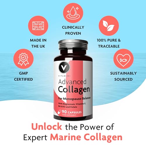 Premium Advanced Collagen Capsules for Menopause and Perimenopause V Vitamini Au supplements
