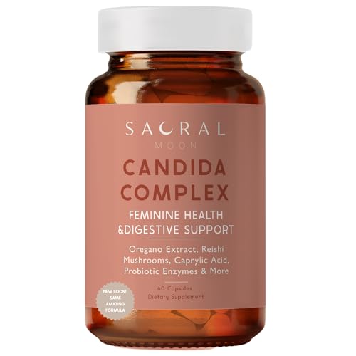 SACRALMOON Candida Cleanse - 8 Cleansing Ingredients for Digestive Support and Feminine Care SACRALMOONUS supplements