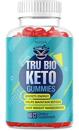 Rillvo TruBio Keto ACV Gummies - Advanced Formula Tru Bio (60 Gummies), fewnt RillvoAU supplements