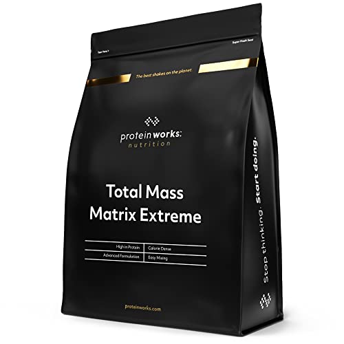 Protein Works - Total Mass Matrix Extreme Mass Gainer | High Calorie Protein Powder Protein Works Au supplements