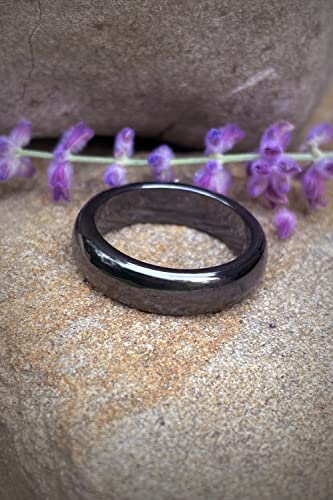 Genuine Magnetic Hematite Rings, 3 Rings in Each Order, Black Hematite Ring LUXSTRA Au supplements