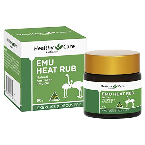 [Healthy Care] Emu Heart Rub, Natural Ingredients for Shoulder and Lower Back Pain, 1.8 oz (50 g) Healthy Care Emu Hear Rub Au supplements