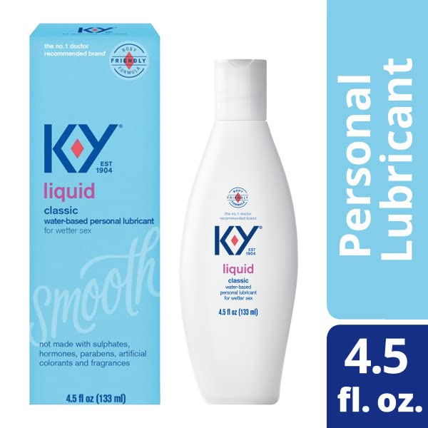 K-Y Liquid Personal Lubricant, Natural Feeling Water Based Lube For Women, Men & Couples K-Y Au supplements