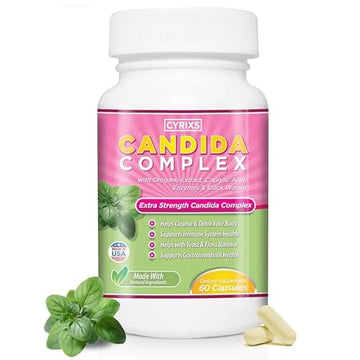 Cyrixs Health Candida Complex | Boost Your Immune System | All Natural Gut Cleanse with Herbs, Antifungals Cyrixs Health Au supplements